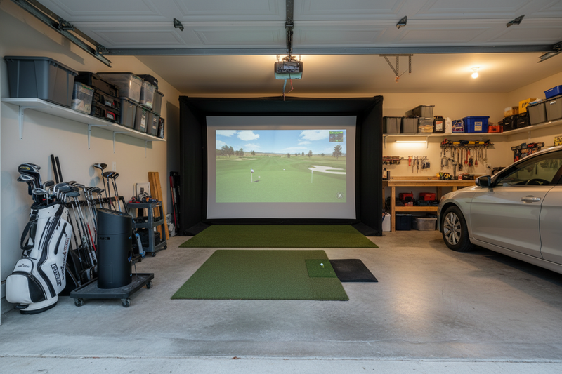 Golf Simulator Ceiling Height Guide