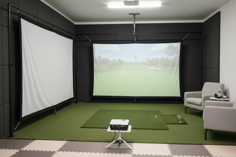 Best Golf Simulator Setup for Beginners