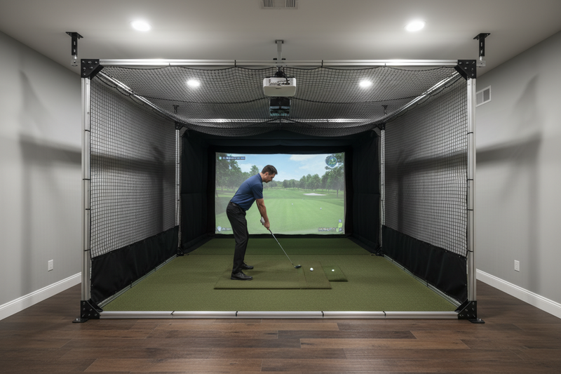 Golf Simulator Enclosure Guide