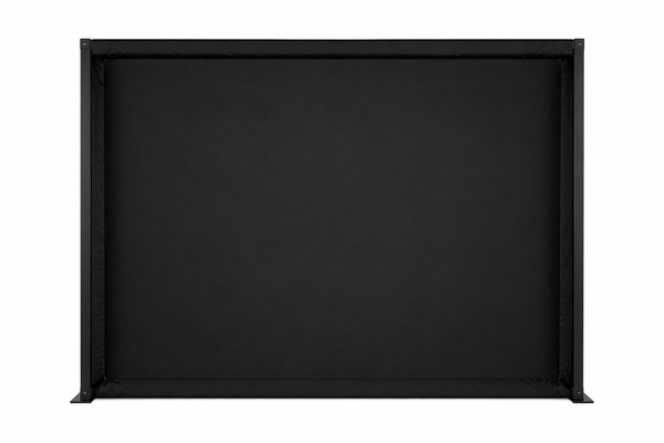 Black Rear Panel for any Golf Simulator Bay or Enclosure