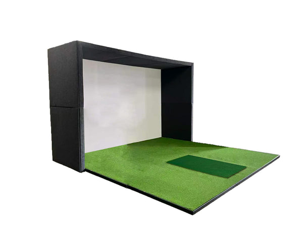 Golfsims Modular Enclosure With Extra Side Protection