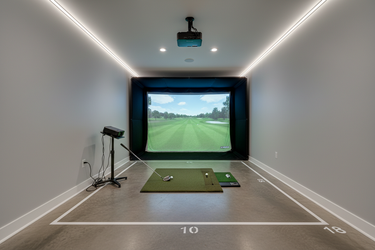 Garage Golf Simulator Setup Guide