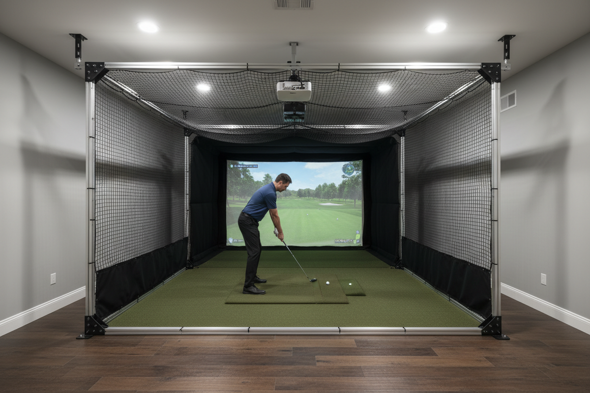 Golf Simulator Enclosure Guide
