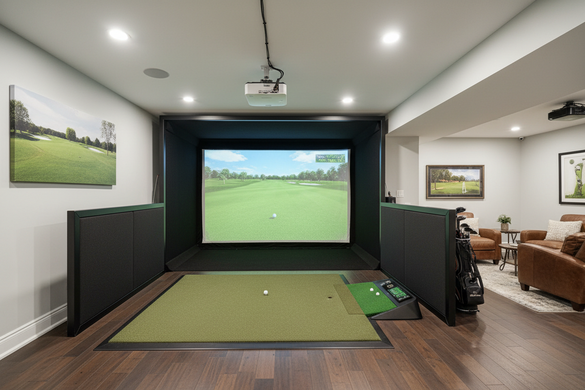 Indoor Golf Simulator Setup Guide