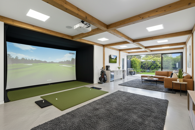 Golf Simulator Room Size Guide