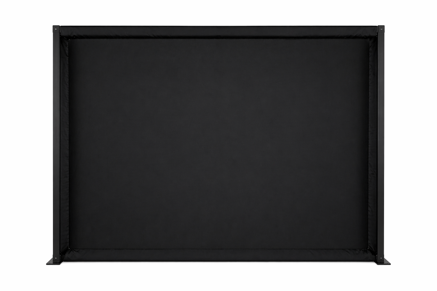 Black Rear Panel for any Golf Simulator Bay or Enclosure